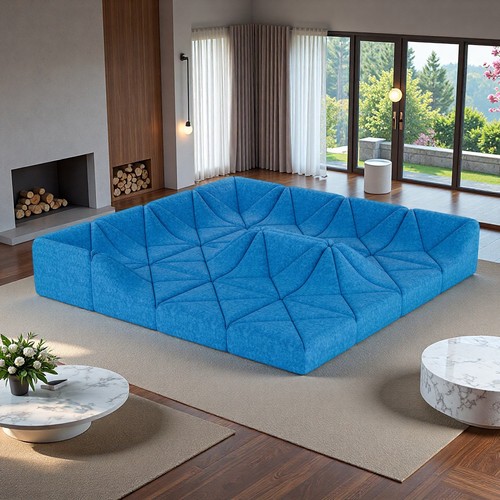 Cloud couch floor sofa set - sofa,
