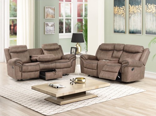 New modern 2pc sofa - new,